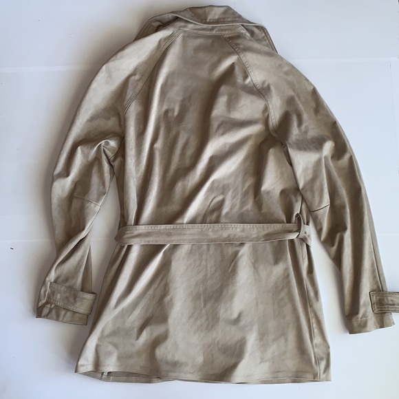 Zara Faux Suede Jacket Coat Size Small - Picture 2 of 7